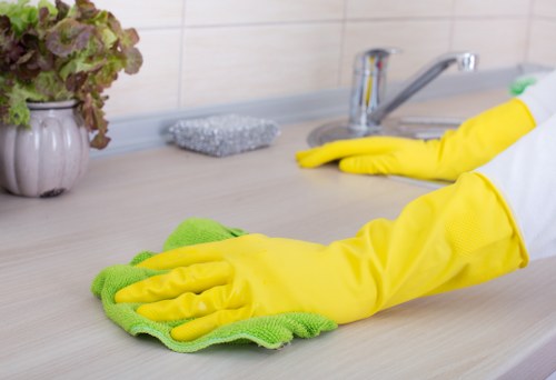 Roehampton cleaning team working on detailed home cleaning tasks