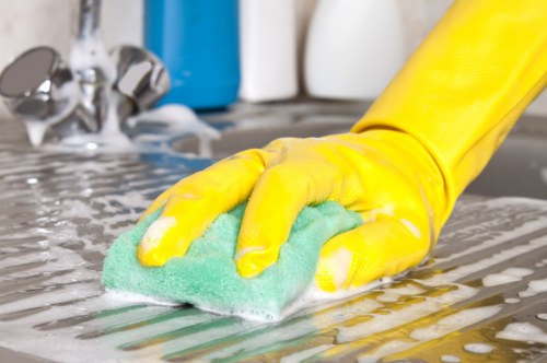 Bathroom regular cleaning in Roehampton property