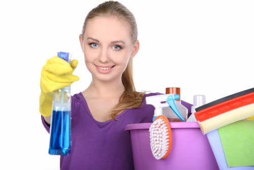 End of tenancy cleaning in Roehampton focusing on bathrooms, fixtures, and polished surfaces